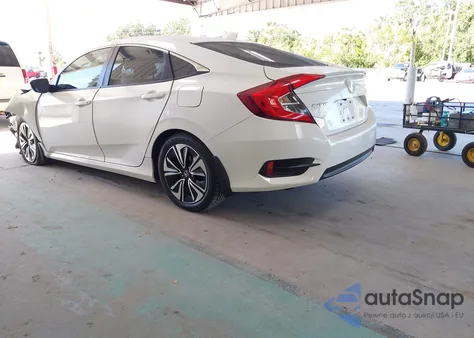 2017 Honda Civic Ex-L из США, поврежденный, VIN 19XFC1F76HE022731